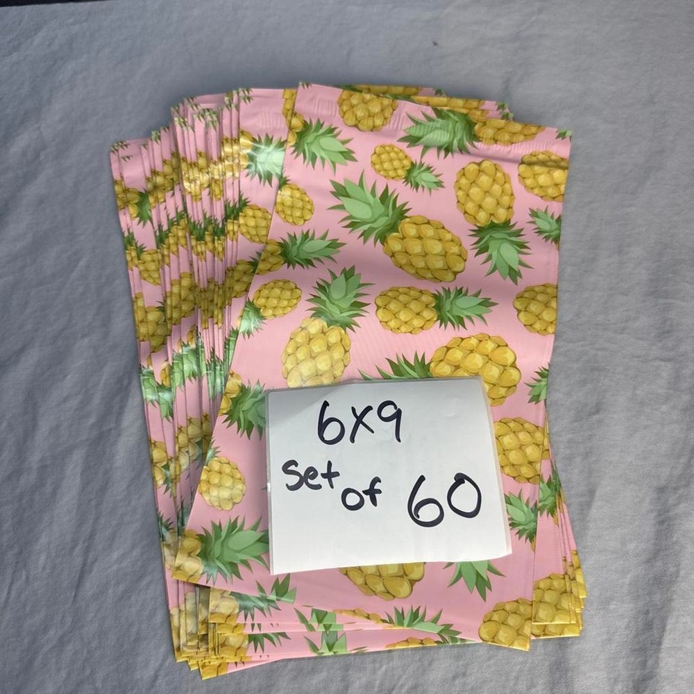 60 Pineapple 6x9 Poly Mailers New